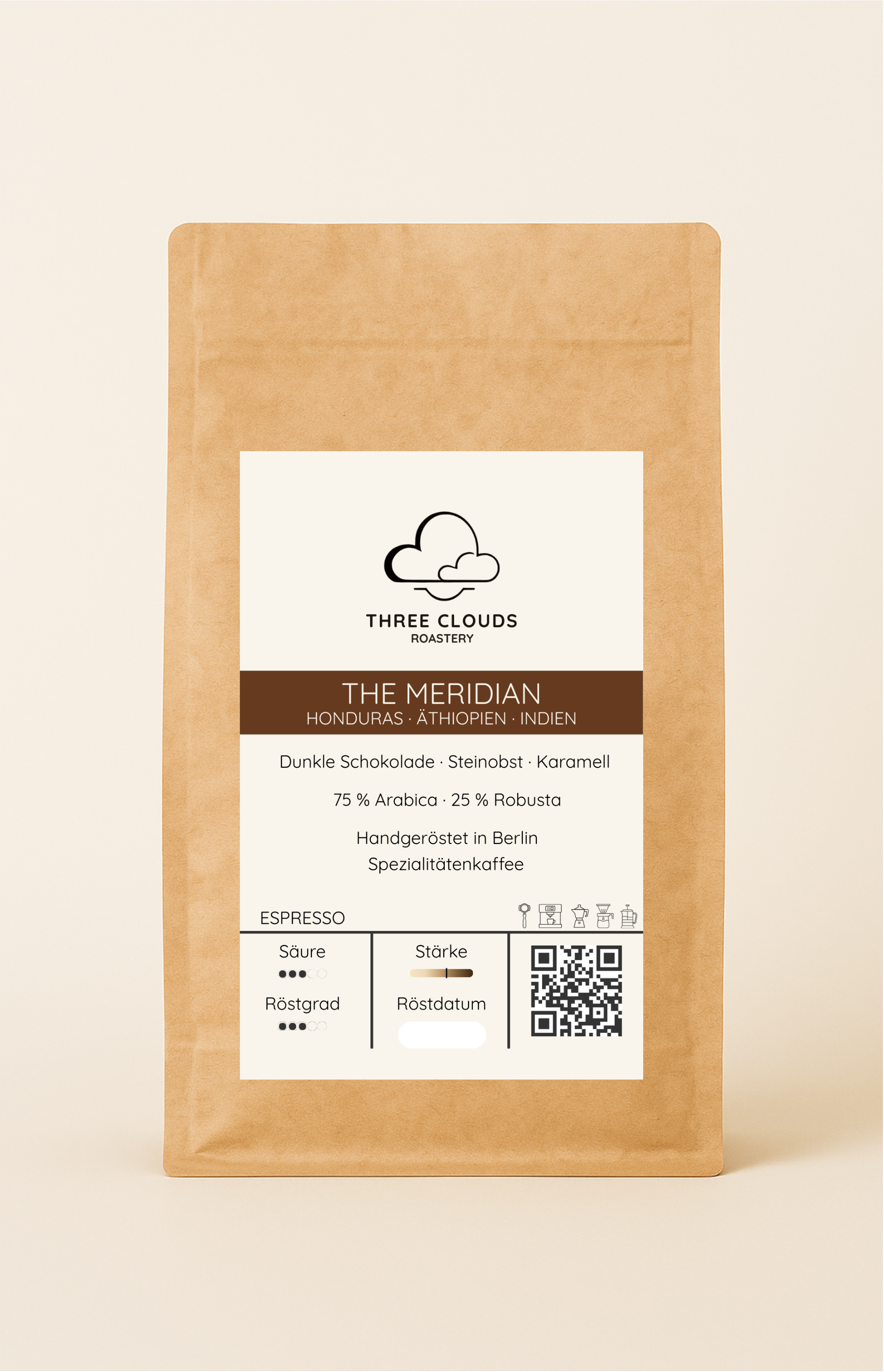 The Meridian Espresso-Blend – schokoladig, karamellig – Specialty Espresso
