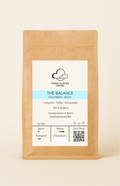The Balance – entkoffeinierter Filterkaffee aus Kolumbien (Sugarcane/EA), saftig-zitrisch mit Karamell, Toffee & Beeren – Three Clouds