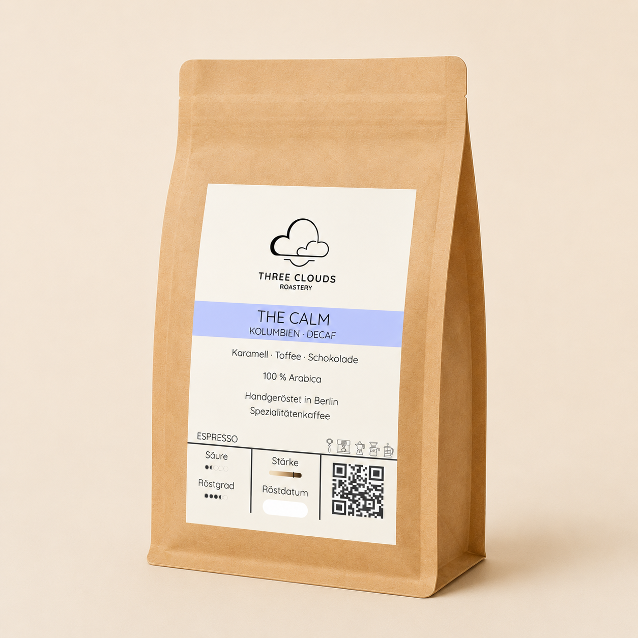 The Calm Decaf Espresso – entkoffeinierter Specialty Coffee aus Kolumbien